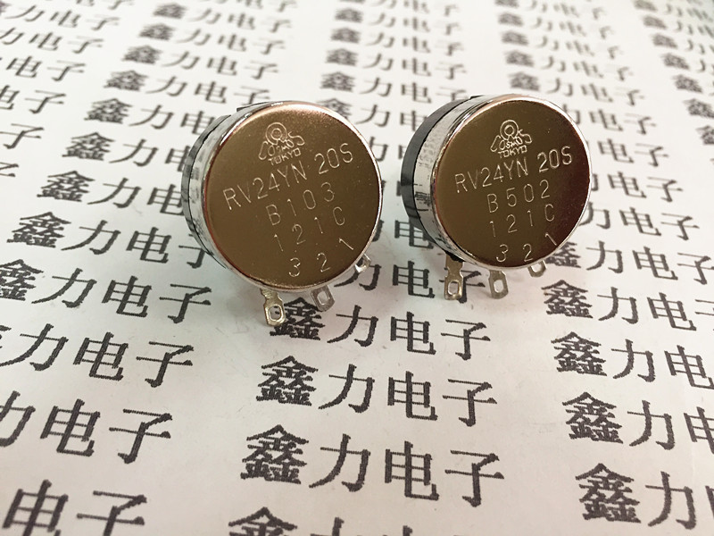 RV24YN 20S potentiometers B102 B202 B202 B502 B103 B203 B104 B104 B204 B104 B104 etc.