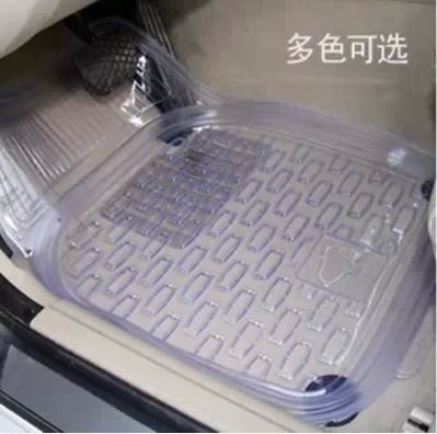 汽车透明加厚通用脚垫PVC乳胶脚垫车用塑料脚垫汽车大众CC脚垫