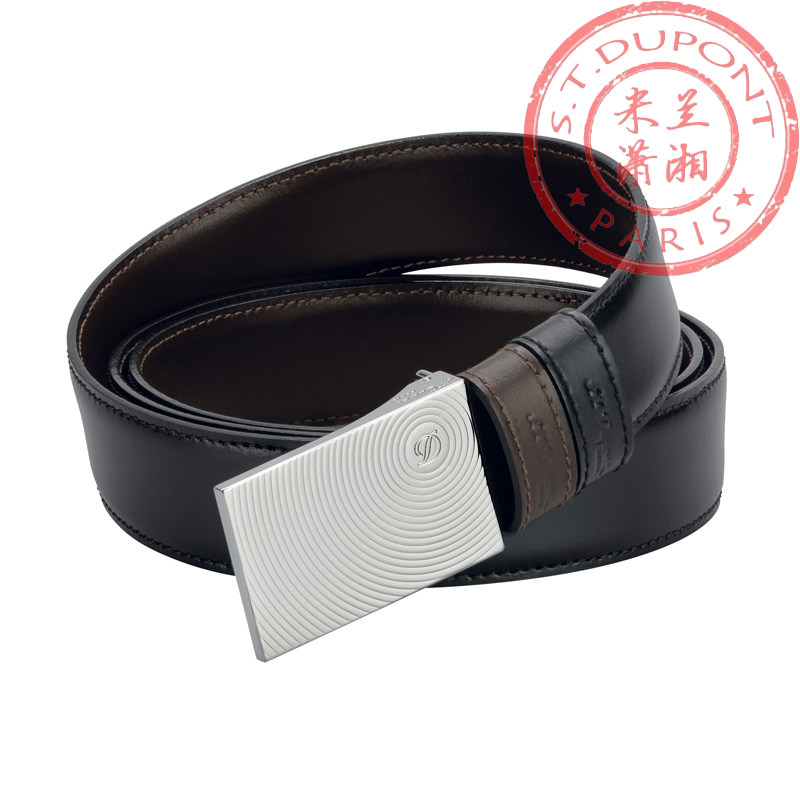 Special cabinet France all Pence S T Dupont men's leather belt plate buckle 7990120 bag Shunfeng