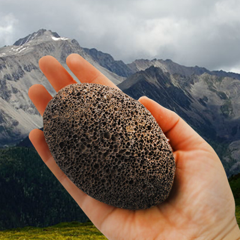 天然优质火山石修脚搓脚石韩国磨脚石双面搓脚板足底按摩去死皮刷