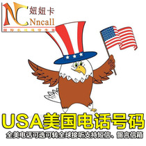 US mobile landline phone number US DID transfer Global answer Support SMS send and receive voicemail