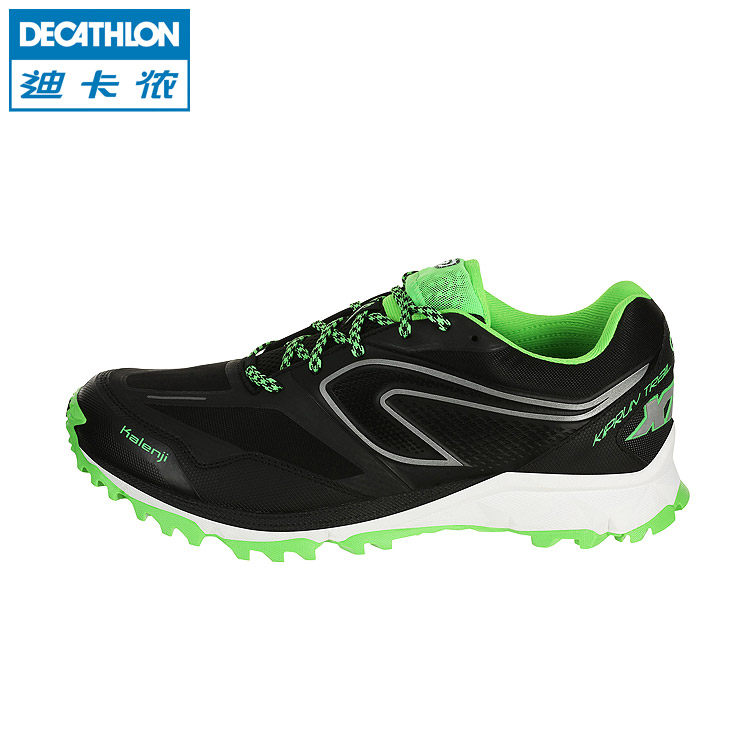 迪卡侬 新款 跑步鞋 男 户外防水透气 缓震抓地越野鞋 KALENJI