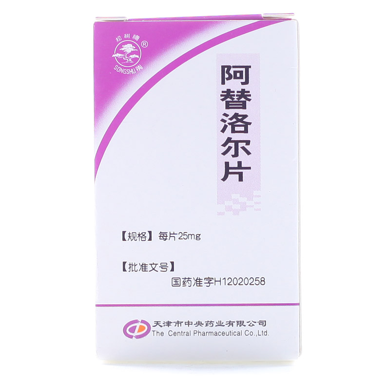 松树 阿替洛尔片 25mg*60片*1瓶/盒