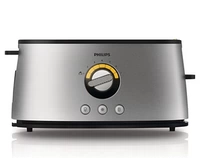 Philips / Philips HD2698 / 09 Máy nướng bánh mỳ dài bằng kim loại Thân máy bằng thép không gỉ máy làm bánh mì gia đình loại nào tốt