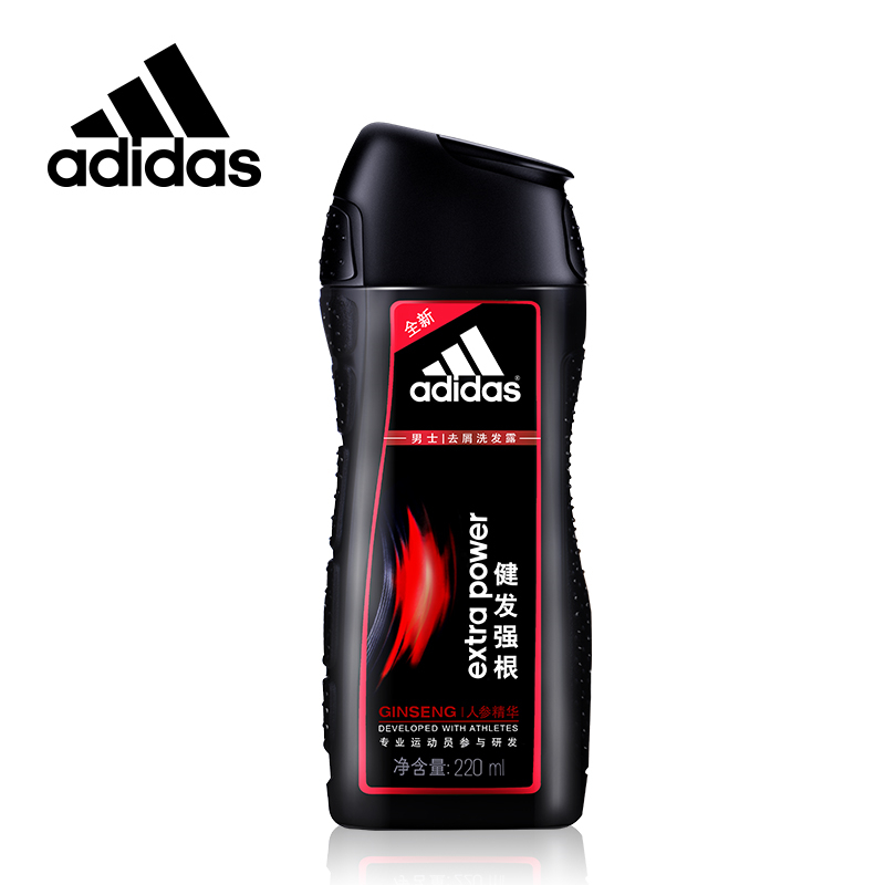 Adidas阿迪达斯男士专用健发强根  滋养舒适去屑止痒洗发露400ML