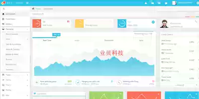 Bootstrap responsive website background management template HTML5 WAP web template automatic shipping