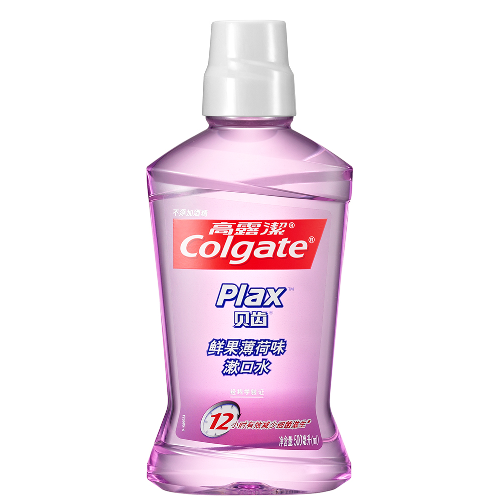 【天猫超市】Colgate/高露洁贝齿鲜果薄荷漱口水500ml 鲜果薄荷