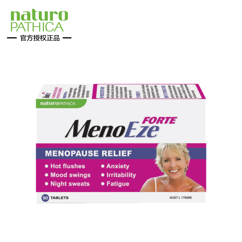 【授权正品】Naturopathica/纽萃凯更年期缓解片90片