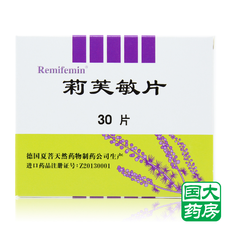 Remifemin 莉芙敏片 0.28g*30片/盒