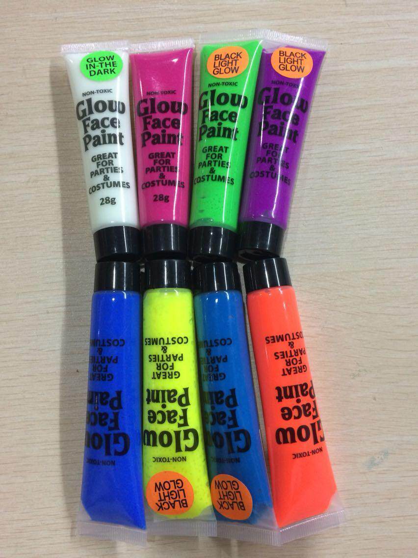 Carnival fluorescent luminous face painting ointment Multi-color bar Nightclub party value holiday pigment