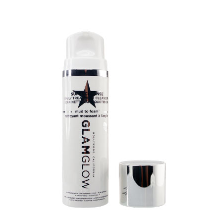 GLAMGLOW格莱魅白色发光洁面泡泡150g祛痘祛黑头控油祛闭口粉刺