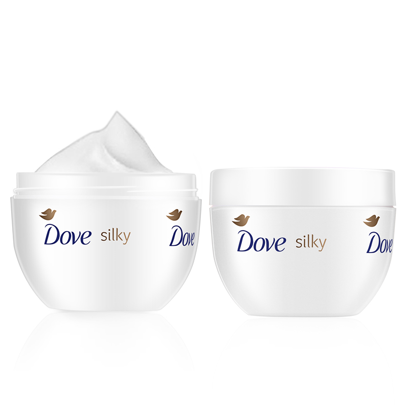 Dove/多芬 保湿嫩白身体霜/身体乳300ml 白碗 2盒装
