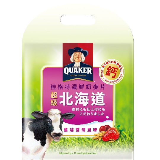 桂格 双莓超级麦片(30gx10包)QUAKER台湾官网直邮进口