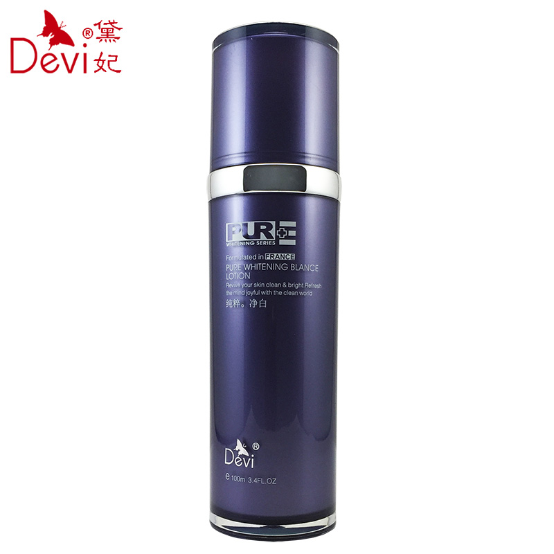 DEVI/黛妃化妆品 纯粹净白平衡水100ml 爽肤水清爽补水