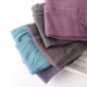 Nhật Bản sưởi ấm phần cotton mỏng quần mùa thu của phụ nữ đơn mảnh Slim quần ấm dòng quần cotton quần đầu gối có kích thước lớn quần legging cho bé gái Quần nóng lên