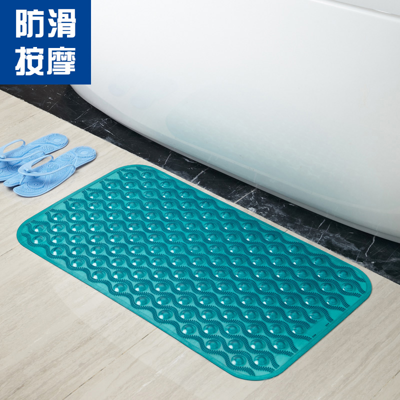 大号精品浴缸防滑垫 浴室卫生间地垫淋浴洗澡卫浴带吸盘脚垫无味