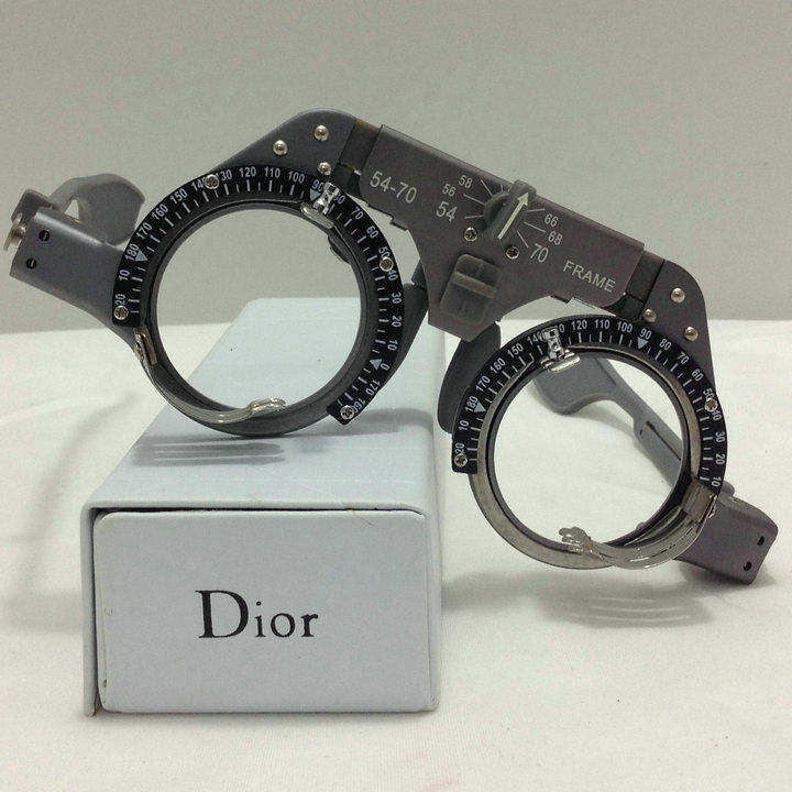 Titanium alloy optical test frame can adjust pupil size audition frame foreign trade export type switching pupil distance of 54~70mm