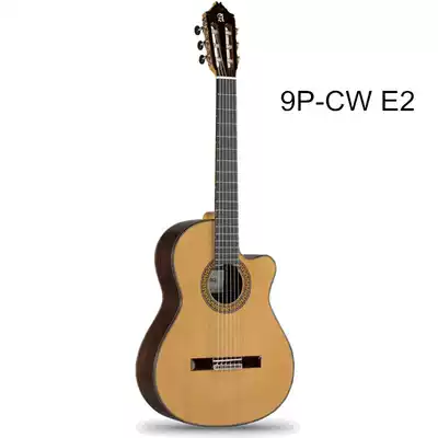 Shenyang wooden musical instrument Alhambra Alhambra 9P-CW E2 full-board missing corner electric box classical guitar