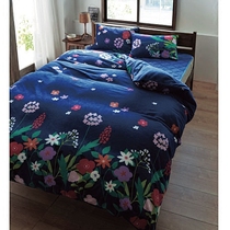 Japan cecile autumn and winter New Micro bristles warm flower pattern pillowcase sheet quilt set combination