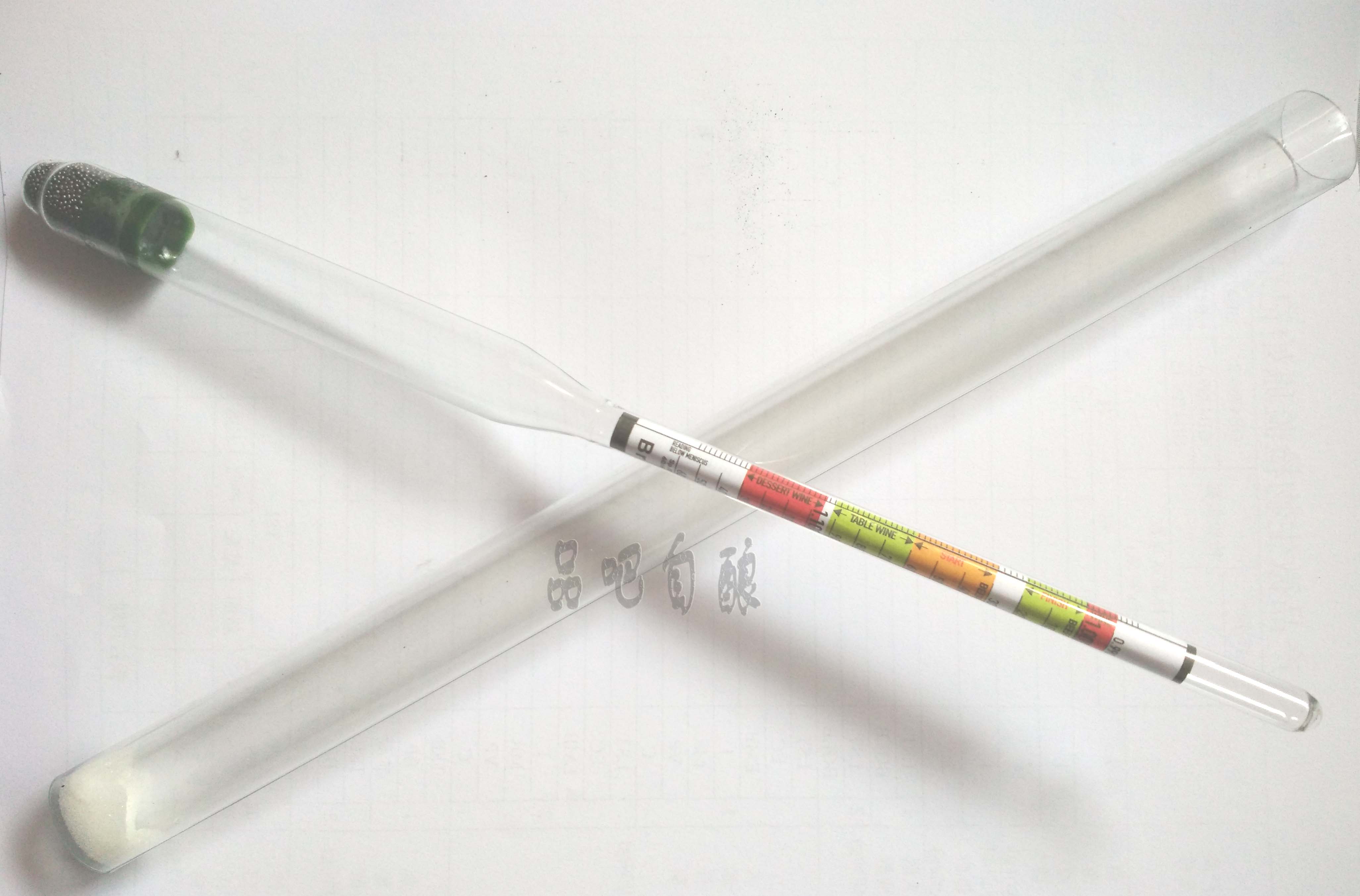 Three-range sugar hydrometer hydrometer wine beer general alcohol measurement