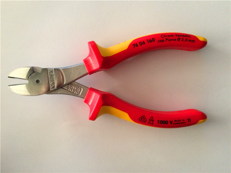 74 06 160 Original German Kenny Parker labor-saving diagonal pliers insulation imported pliers 7406160