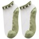 Crystal stockings, women's glass stockings, anti-snag stockings, short stockings, pearl cotton soles, transparent short socks