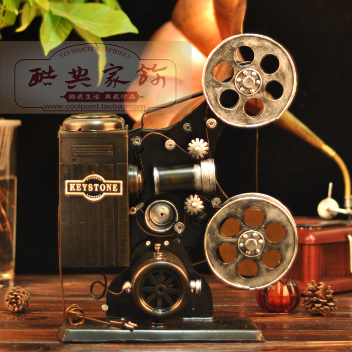 Retro Vintage Projector Model Ornaments, Photography Props, Decorations, Cafe Displays, Window Displays Retro Vintage Projector Model Ornaments, Photography Props, Decorations, Cafe Displays, Window Displays