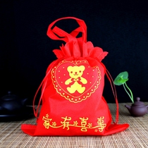 Over-Life sugar bag wholesale wedding candy bag full moon wedding egg bag back gift bag wedding candy box non-woven bag creative