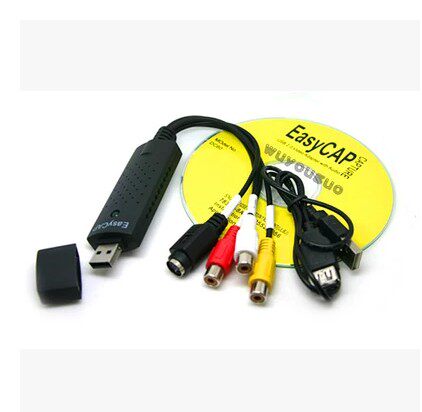 fpv aerial camera wireless image transmission one 1-way USB surveillance audio and video capture card for laptops