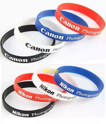 Canon silicone ring monocular camera lens leather ring rubber ring protection ring bracelet zoom ring leather
