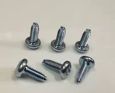 High-strength pan head countersunk head triangle tooth self-tapping screw Triangle screw cabinet screw self-locking screw 4-6