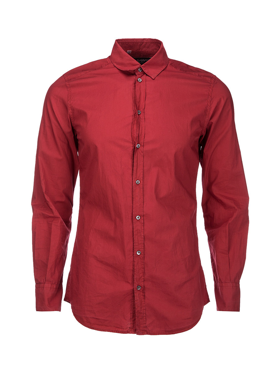 Dolce&Gabbana 红色长袖衬衫