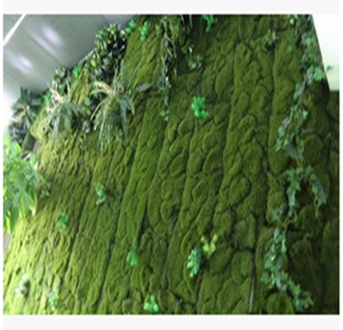Upland stone leather simulation turf lawn lawn green moss stone bonsai plant moss shop window plant wall shooting props