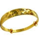 Vòng tay vàng 24k999 mạ vàng nữ mới lâu không phai Việt Nam Shajin gửi mẹ đồng xu bằng đồng xu đẩy đồng vòng trầm hương Vòng đeo tay Cuff