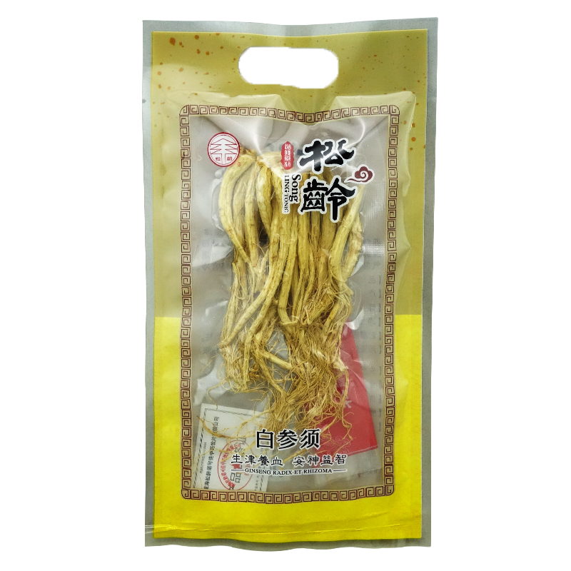 松龄 白参须 50g