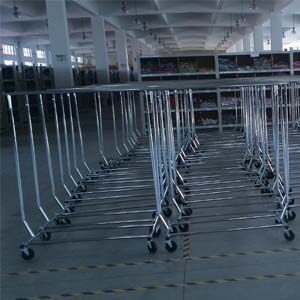 Shanghai hanging clothes hanger rental clothes hanger rental large single bar hire hang-pass rental clothes hanger rental
