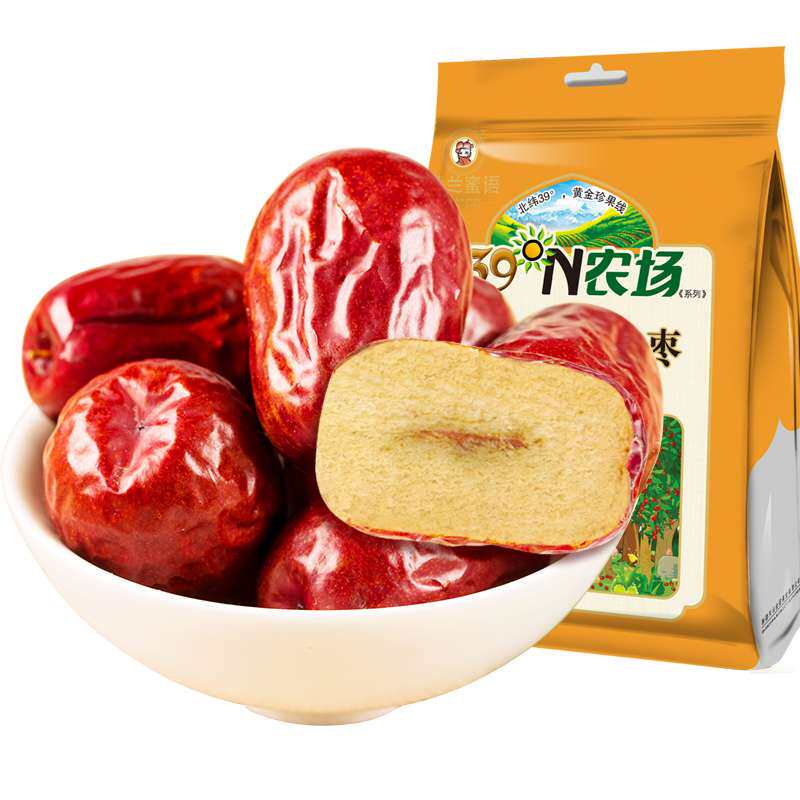【苏宁易购】楼兰蜜语 新疆和田骏枣500g