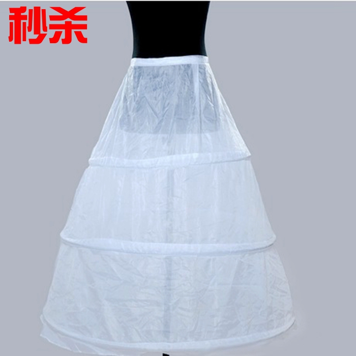 Factory direct sales for bride wedding dress lining support accessories 3 rims 3 bones without gauze strap skirt support wedding dress inner support