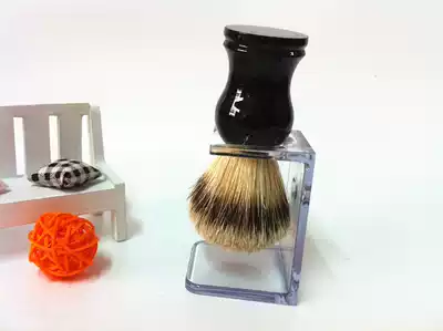 Badger hair shaving brush holder combination set shave brush brush holder set