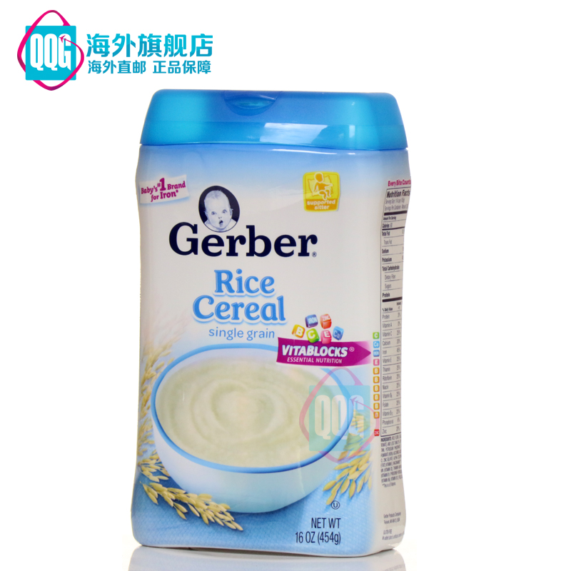 Gerber嘉宝1段大米米粉454克