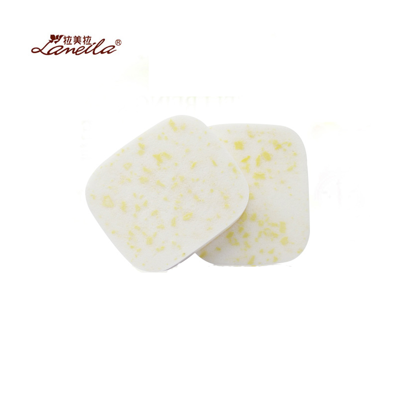 【天猫超市】拉美拉 B2045 奇异果滋养洗脸扑2片装 按摩颗粒纤维