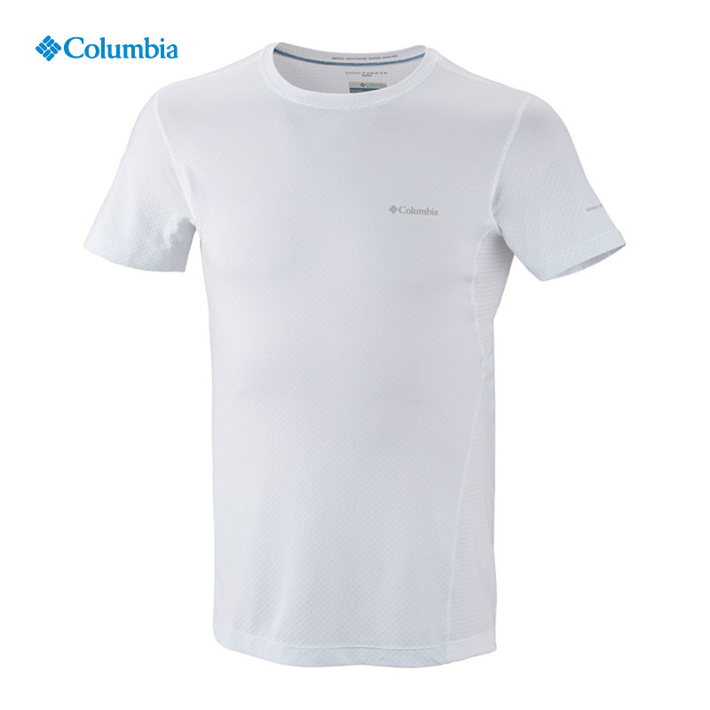 COLUMBIA/哥伦比亚 男款速干短袖T恤-AE6579