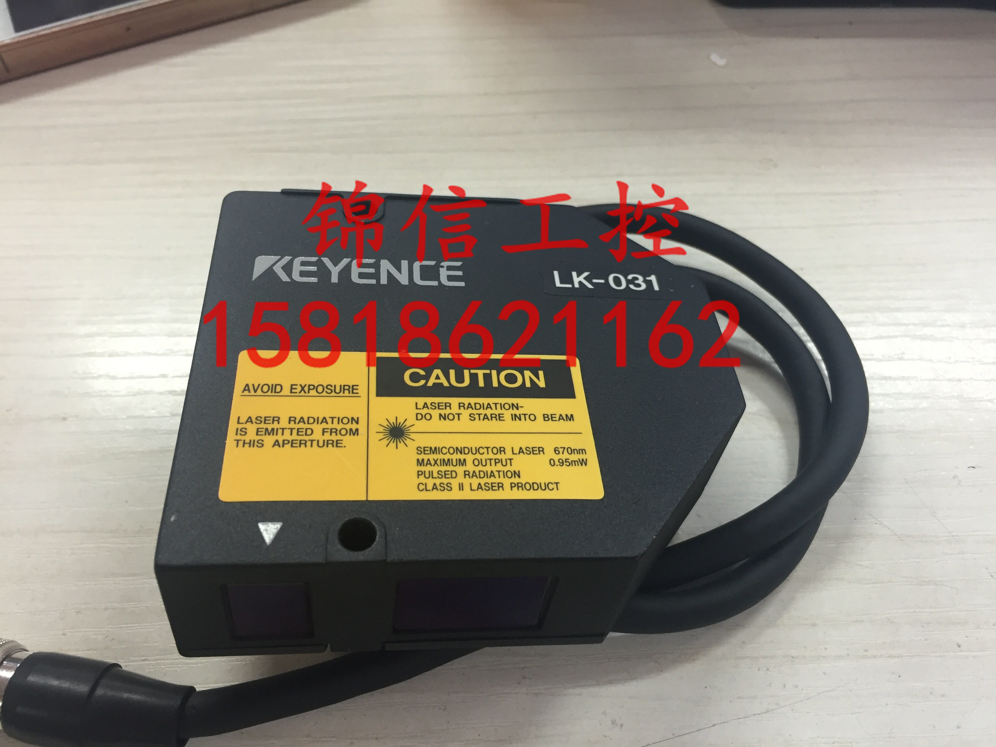 KEYENCE LK-031 CDD Laser Displacement Sensor