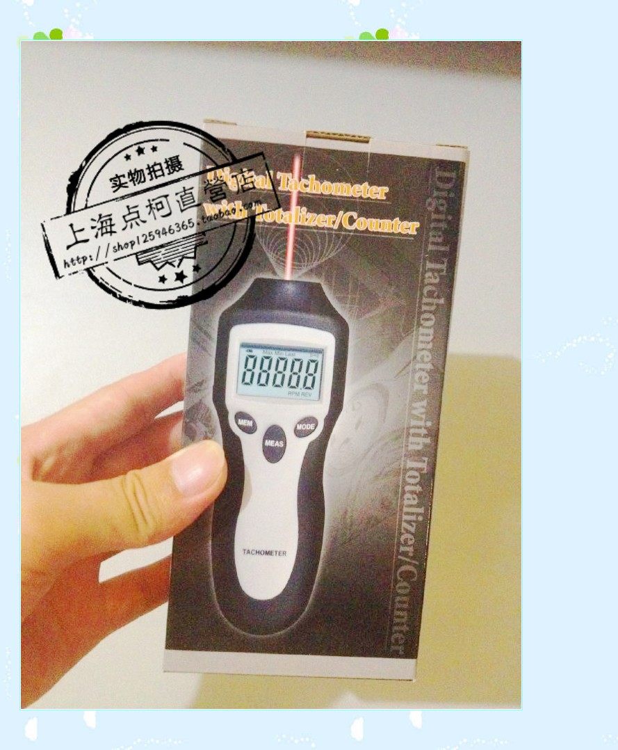 Washington - Chang Range Meter AT - 6 Digital Speed Measuring Measuring Measuring Measuring Measuring Machine Motor Rotation Speed