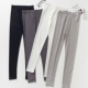 Quần legging lưới lụa lụa nữ mặc mỏng 2018 hè mới quần lọt khe co giãn 9 quần size lớn quần tây nữ lưng cao Khởi động cắt