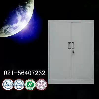Shanghai low cabinet Small iron door file cabinet Iron cabinet file cabinet bookcase File information cabinet