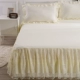 khăn trải giường Hàn giường rắn váy ren một mảnh nệm trải 1,5m 1.8x2.0m đơn giản mùa hè chúa - Váy Petti