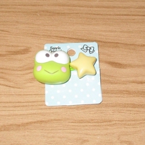 Japanese SanrioKeroppi Big-Eyed Frog Hair Rope Hairband Headgear (Big Head)