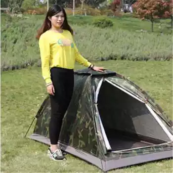 Shengyuan single-story single-door tent single soldier outdoor camouflage tent ultra-light portable tent factory direct sales