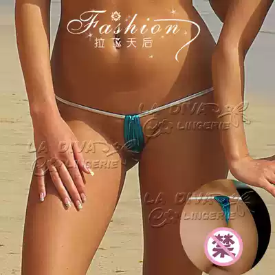 Export new colorful seamless one-piece low waist T pants exquisite bikini thong ladies boutique underwear